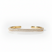 Gorgeous Three Layered Diamond Option Bangle-Black Diamonds New York