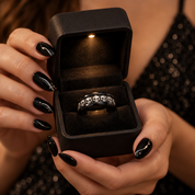 Gothic Skull Ring Band
