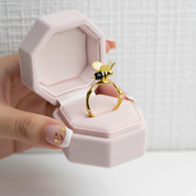 Handmade Bee and Dripping Honey Rings-Black Diamonds New York