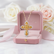 Pear-cut Natural Gemstone Mystical Necklace