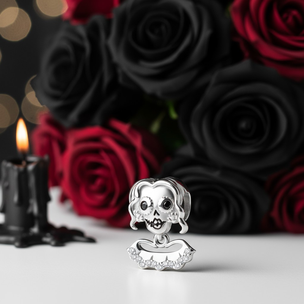 Halloween Skeleton Family Charm Series-Black Diamonds New York