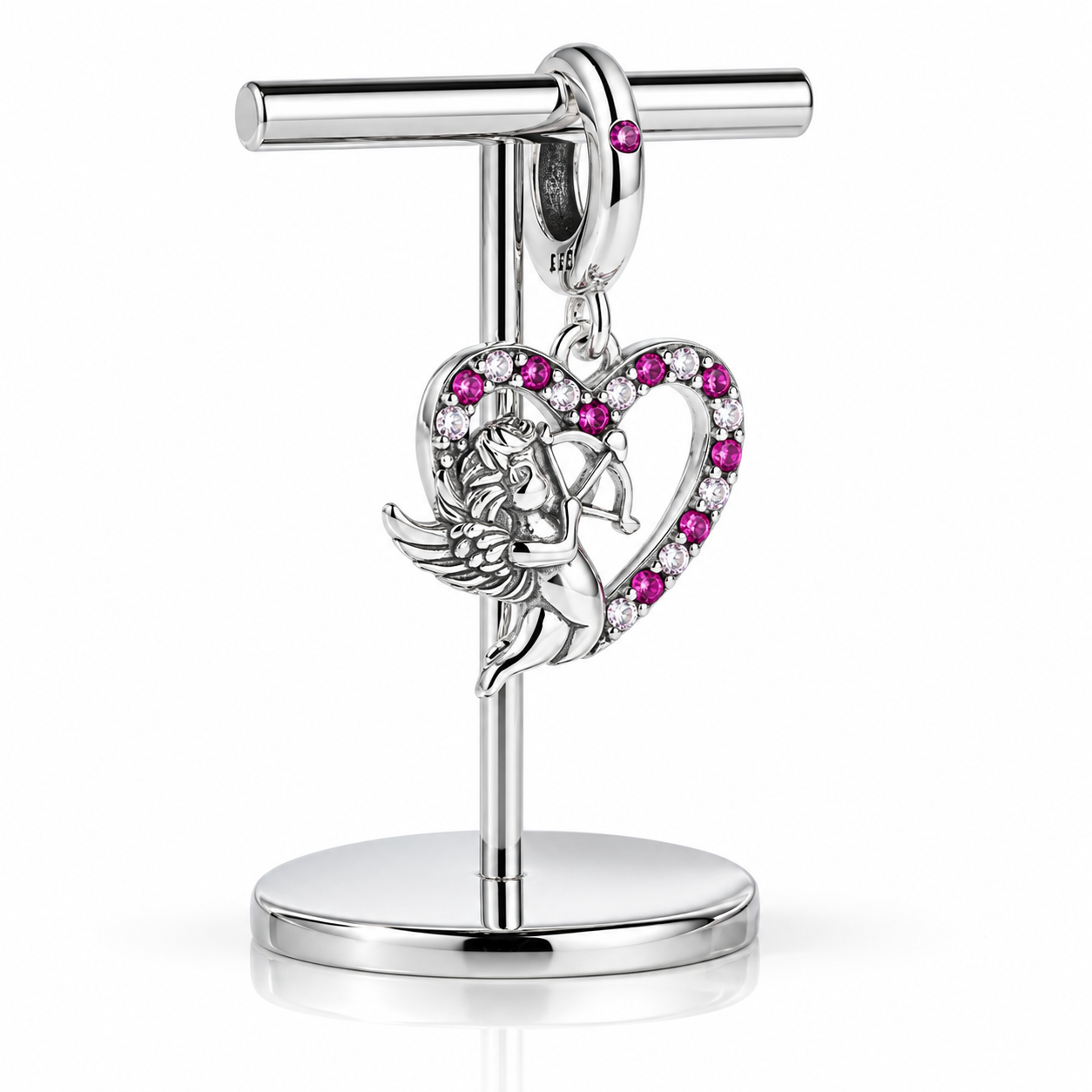 Heart-Shaped Love Affinity Charms-Black Diamonds New York