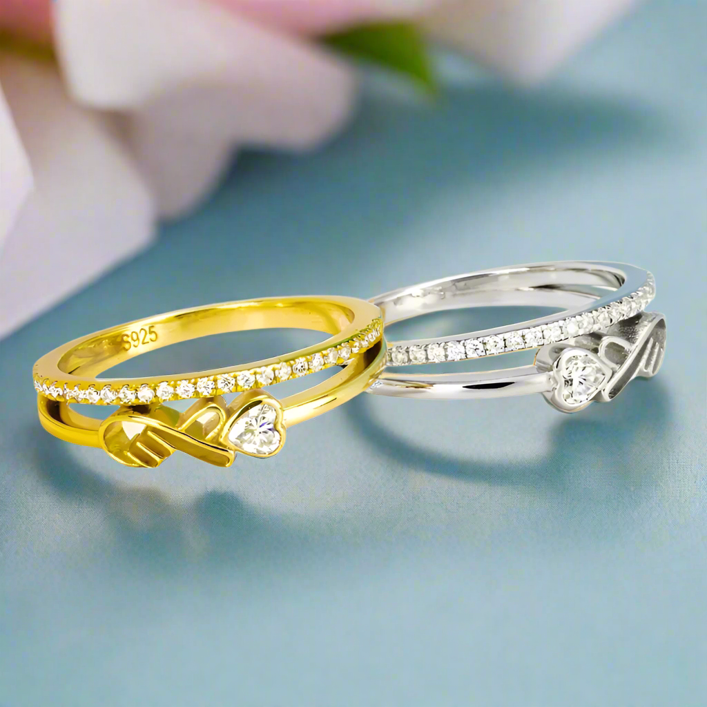 Heart Cut Diamond Split Shank Engagement Ring-Black Diamonds New York