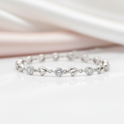 Heart to Heart Romantic Diamond Option Bracelet-Black Diamonds New York