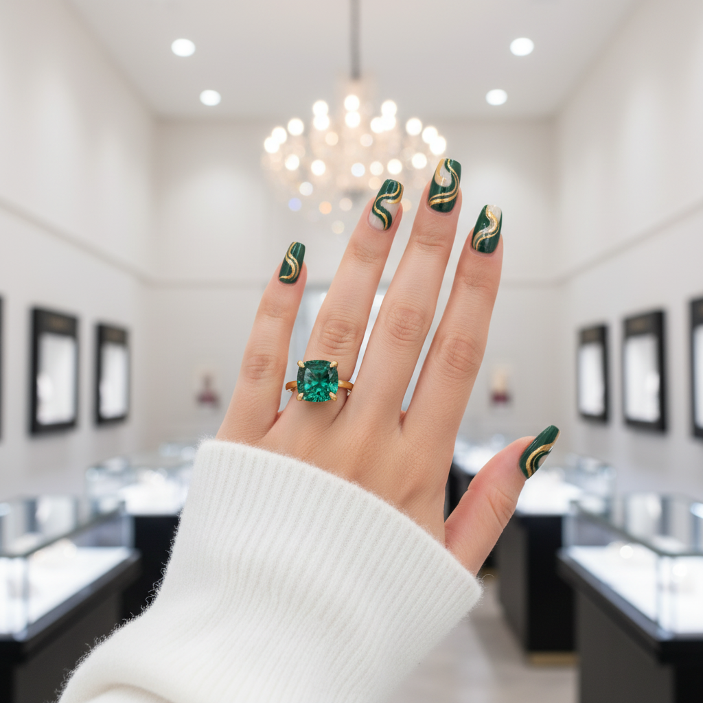 Lovely 3.5 Carat Cushion Cut Paraiba Tourmaline Engagement Ring-Black Diamonds New York