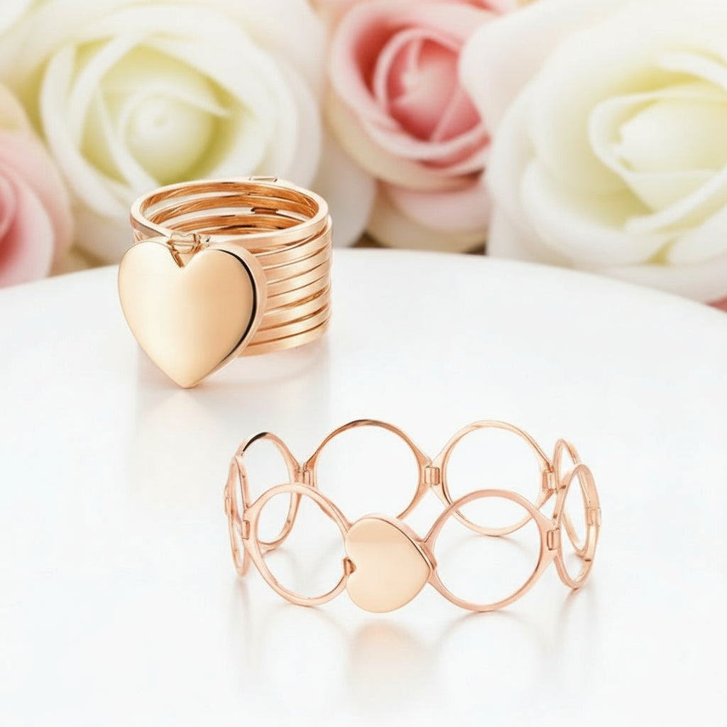 Magic Folding Dual-Use for Ring & Bracelet-Black Diamonds New York