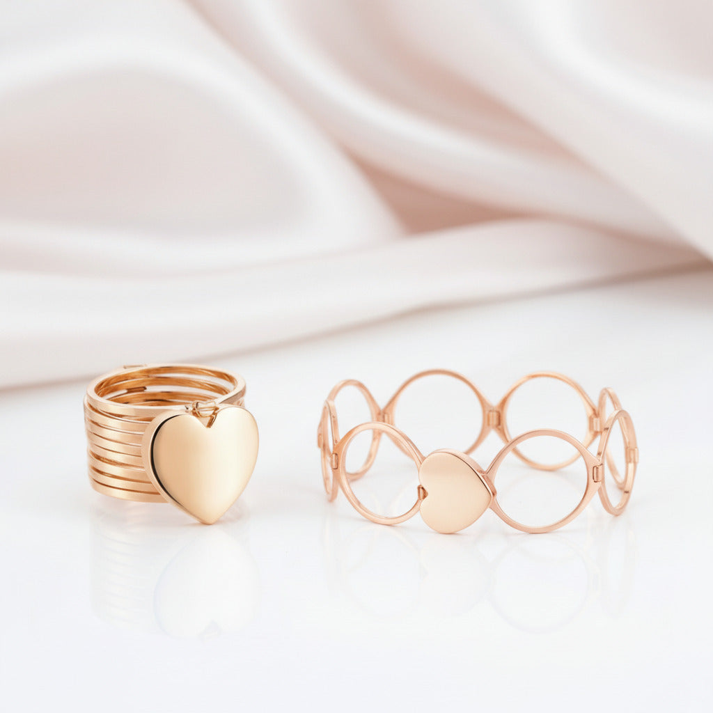 Magic Folding Dual-Use for Ring & Bracelet-Black Diamonds New York