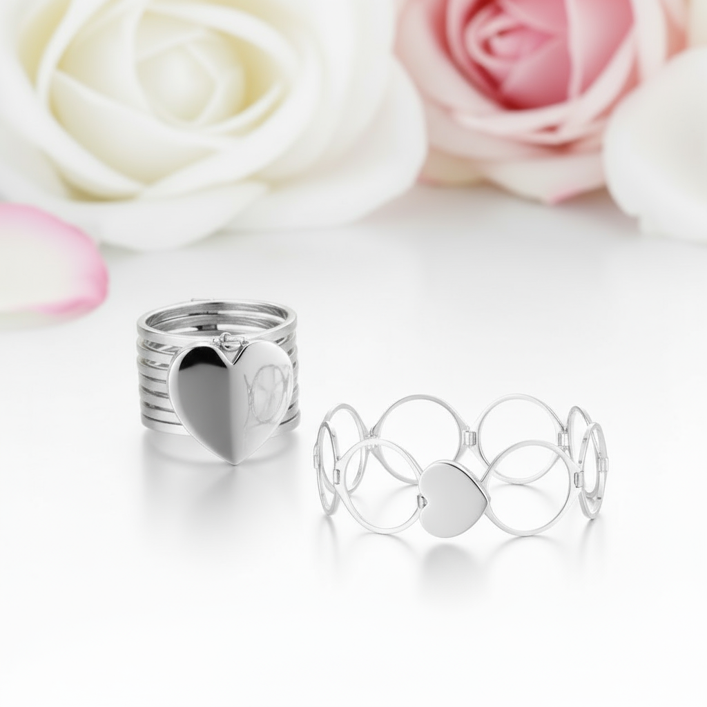 Magic Folding Dual-Use for Ring & Bracelet-Black Diamonds New York