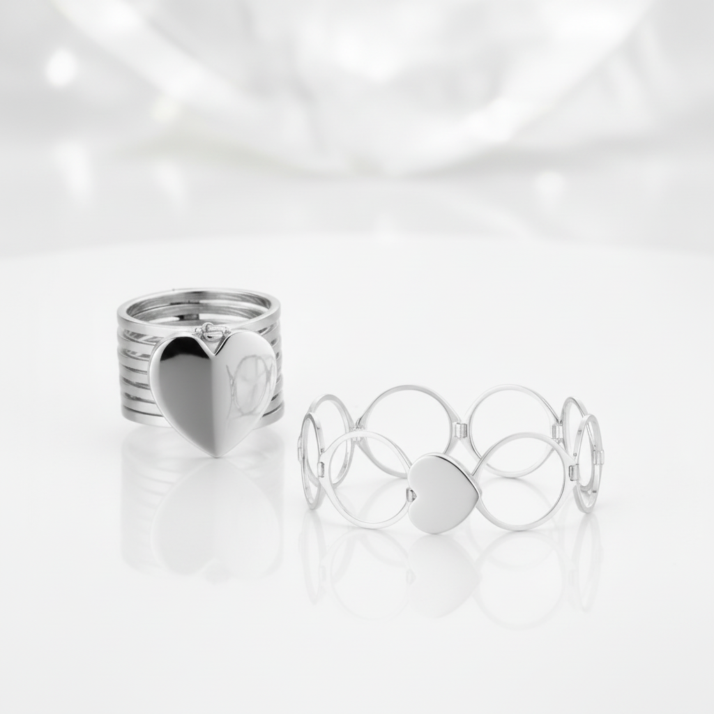 Magic Folding Dual-Use for Ring & Bracelet-Black Diamonds New York