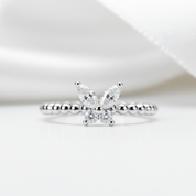 Marquise Cut Diamond Option Butterfly Shaped Engagement Ring-Black Diamonds New York