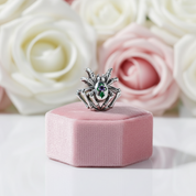 Mystic Spider Charm with Diamond-Black Diamonds New York