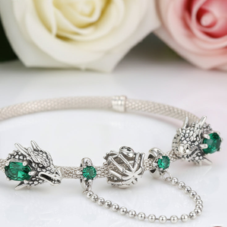 Mystic Spider Charm with Diamond-Black Diamonds New York