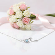 Ocean Sea Turtle Necklace White Gold Pendant Necklace-Black Diamonds New York