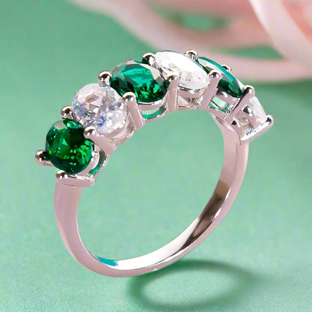 Oval Cut Diamond Engagement Ring-Black Diamonds New York