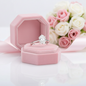 Oval Cut Diamond Option Engagement Ring-Black Diamonds New York