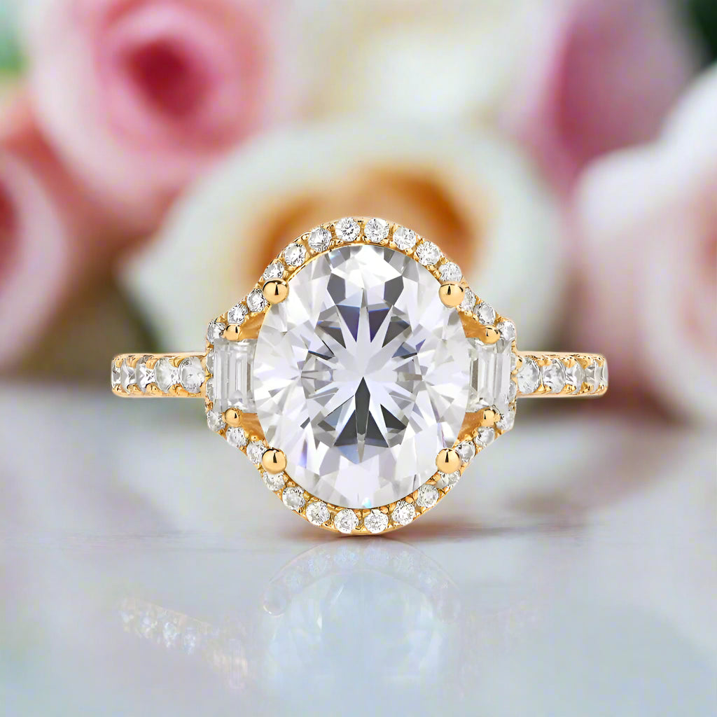 Pear-cut Diamond Halo Engagement Ring-Black Diamonds New York