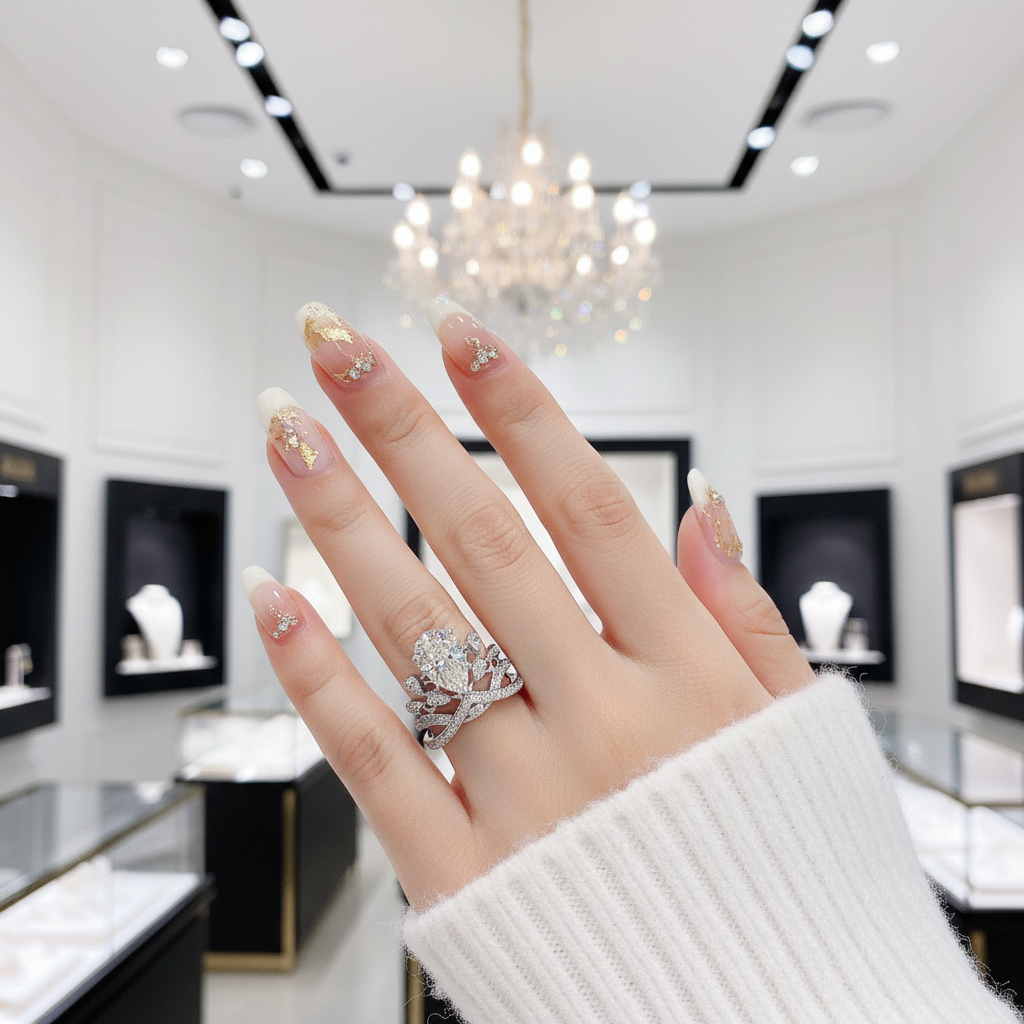 Pear Cut Diamond Option Crown Engagement Ring-Black Diamonds New York