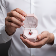 Personalized Keepsake Urn Charm for Bracelet and Necklace-Black Diamonds New York