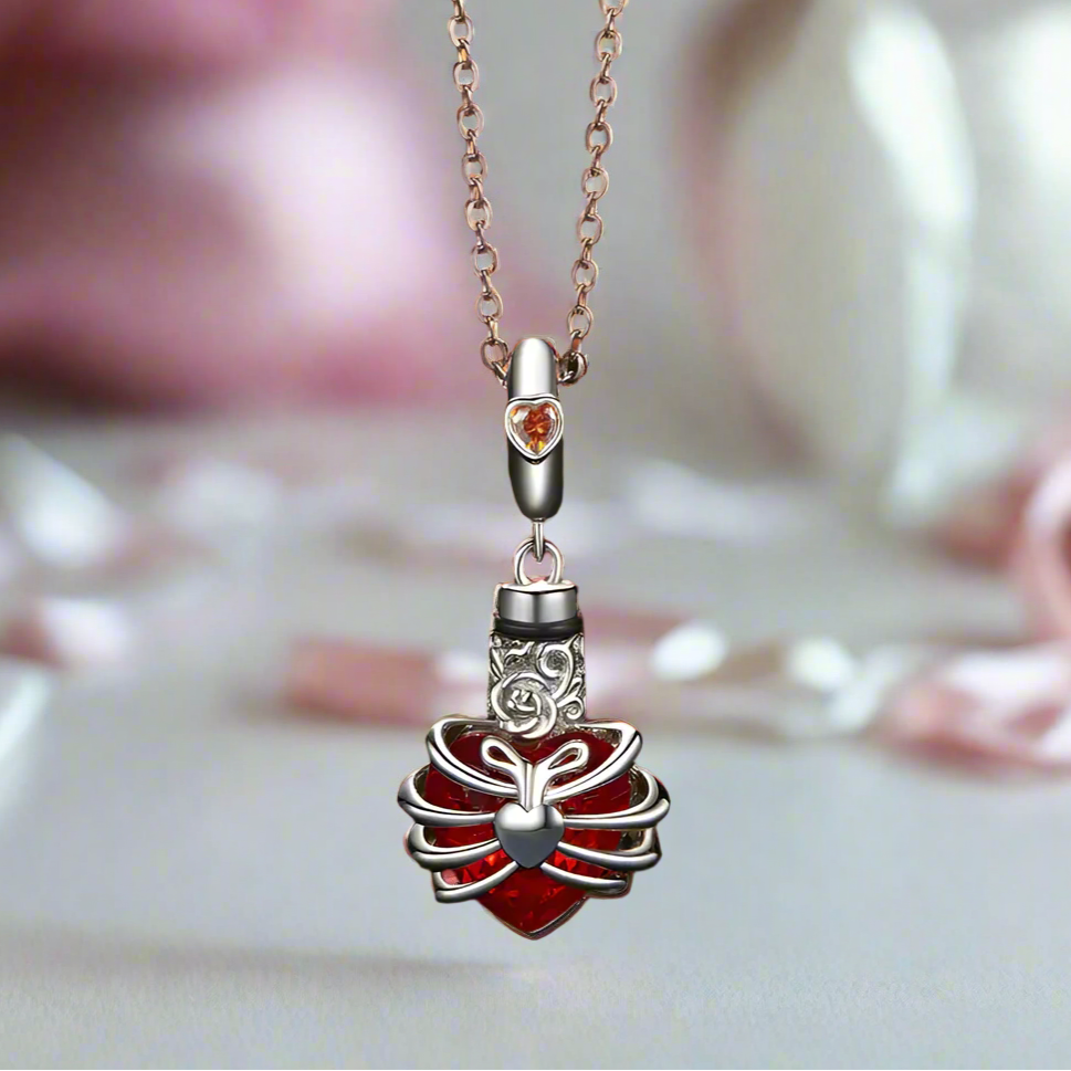 Personalized Keepsake Urn Charm for Bracelet and Necklace-Black Diamonds New York