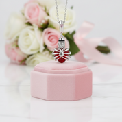 Personalized Keepsake Urn Charm for Bracelet and Necklace-Black Diamonds New York