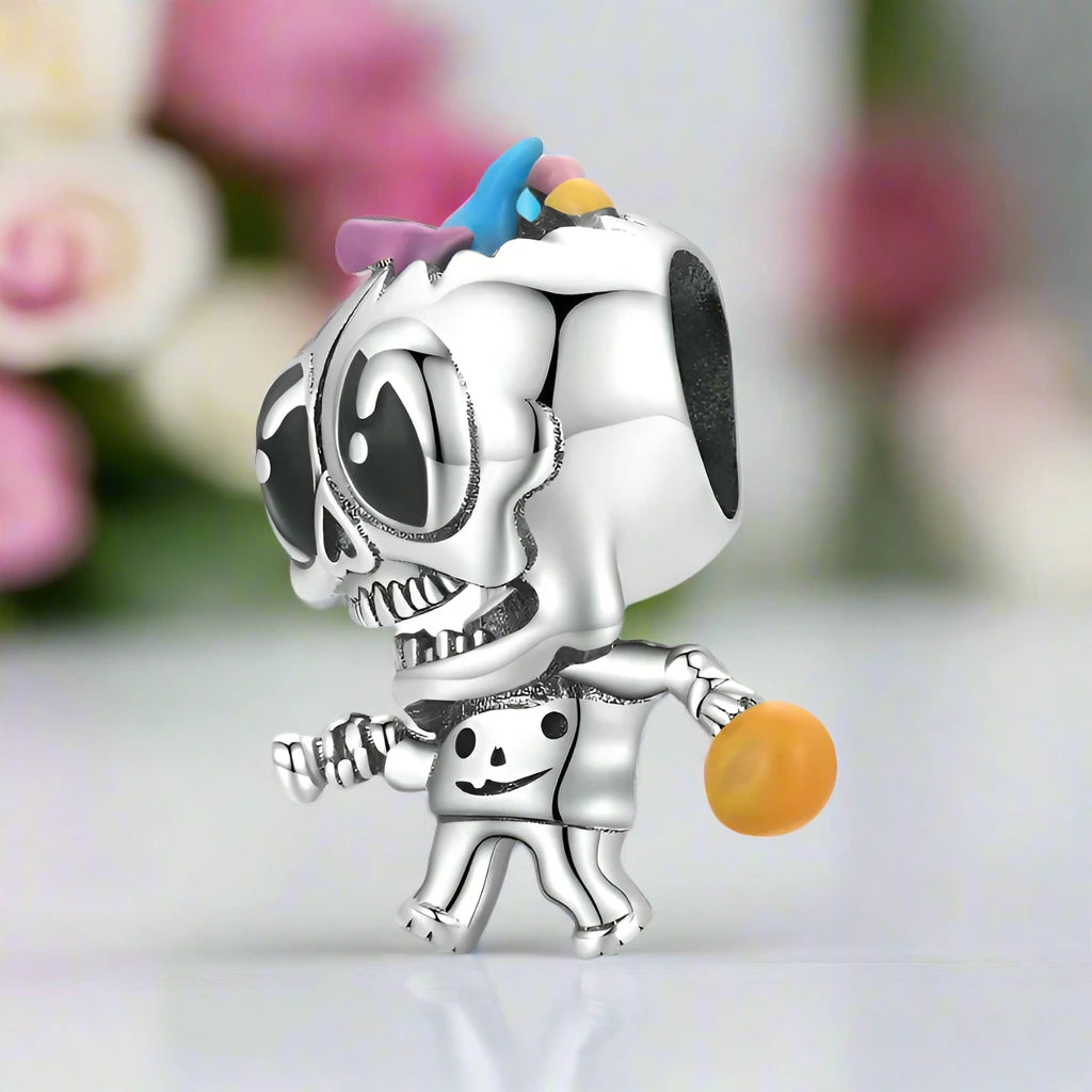 Pumpkin Black Cat Halloween Charm Series-Black Diamonds New York