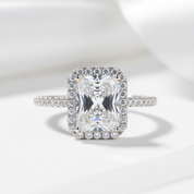 Radiant Cut Diamond Engagement Ring