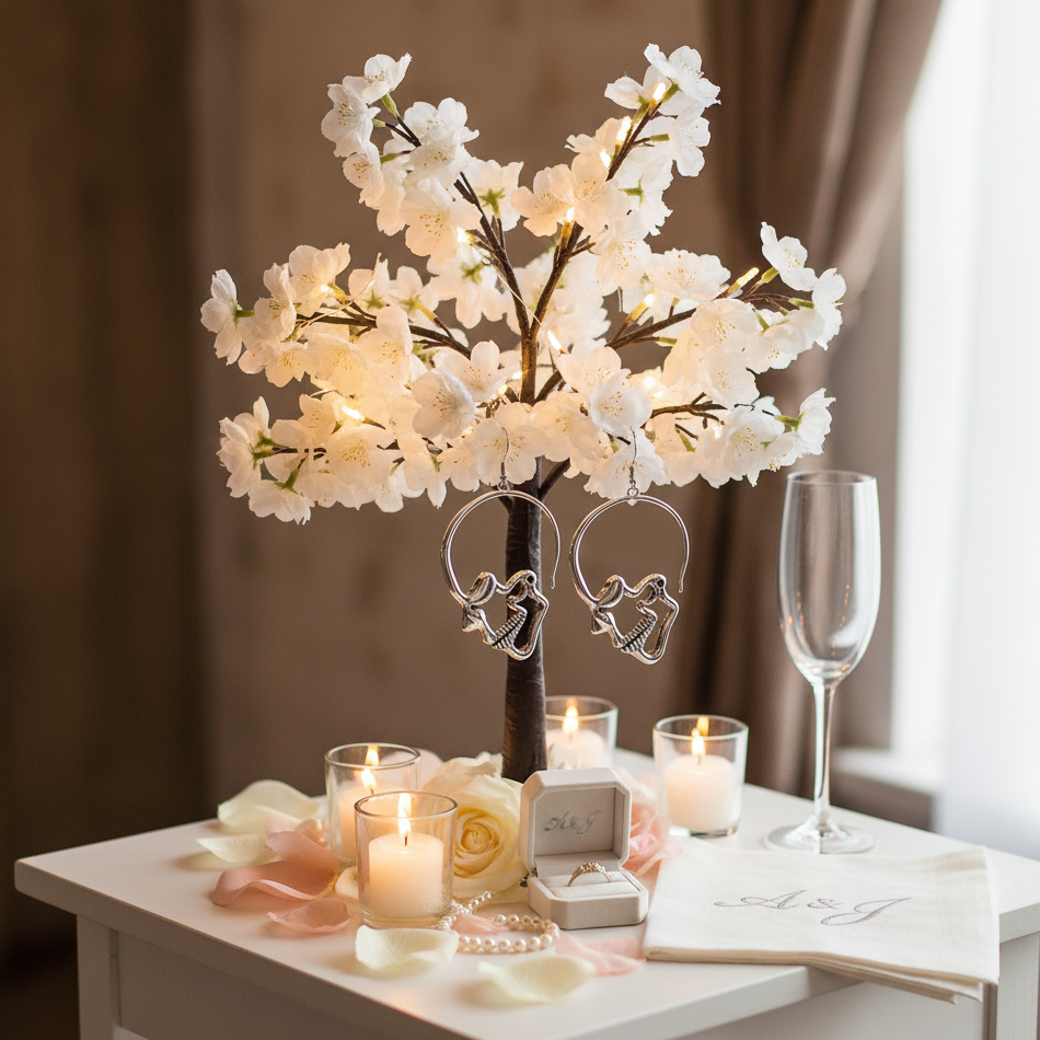 Retro Creative Elegant Skull Head Earrings-Black Diamonds New York