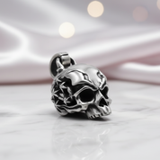 Retro Skull Pendant-Black Diamonds New York