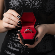 Retro Trend Skull Love Poker Rotatable Men's Band-Black Diamonds New York