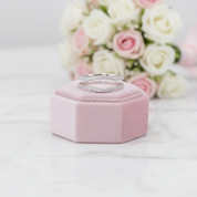 Round Diamond Adjustable Curved Enhancer Wedding Band-Black Diamonds New York