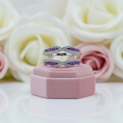 Round Diamond Twist Design Ring Enhancer