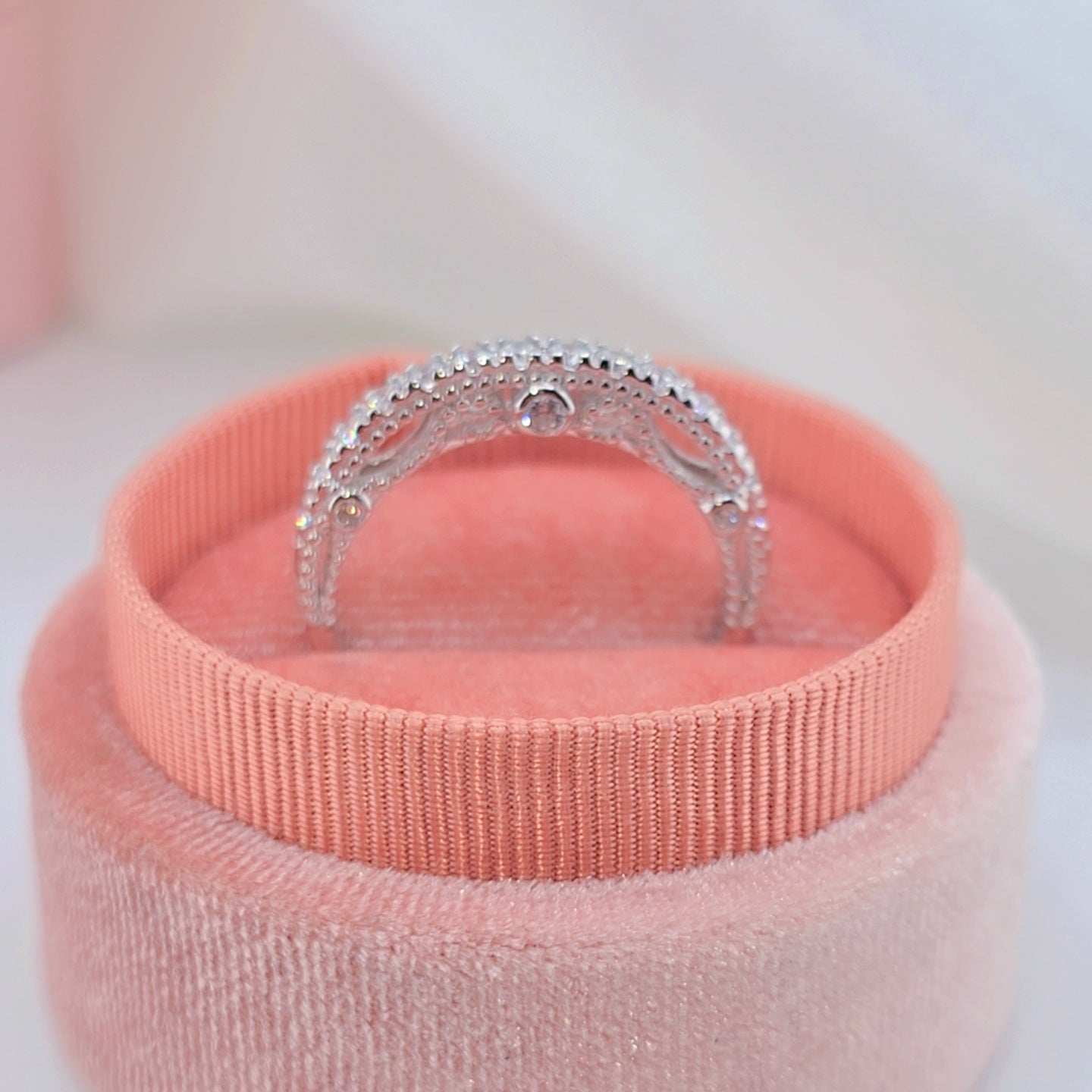 Round Diamond Option Wedding Band-Black Diamonds New York