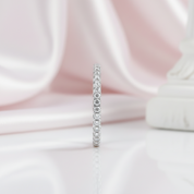 Round Diamond Option Wedding Ring Band-Black Diamonds New York
