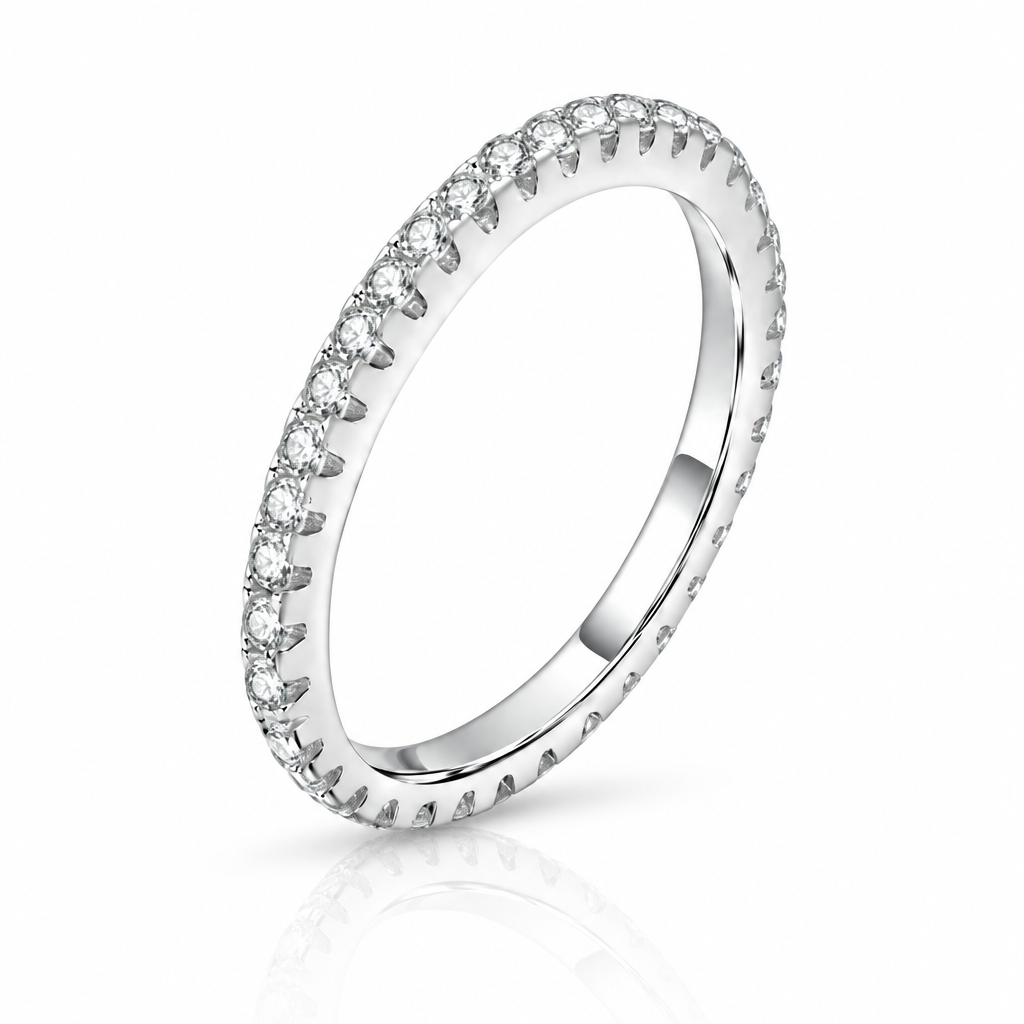 Round Diamond Option Wedding Ring Band-Black Diamonds New York