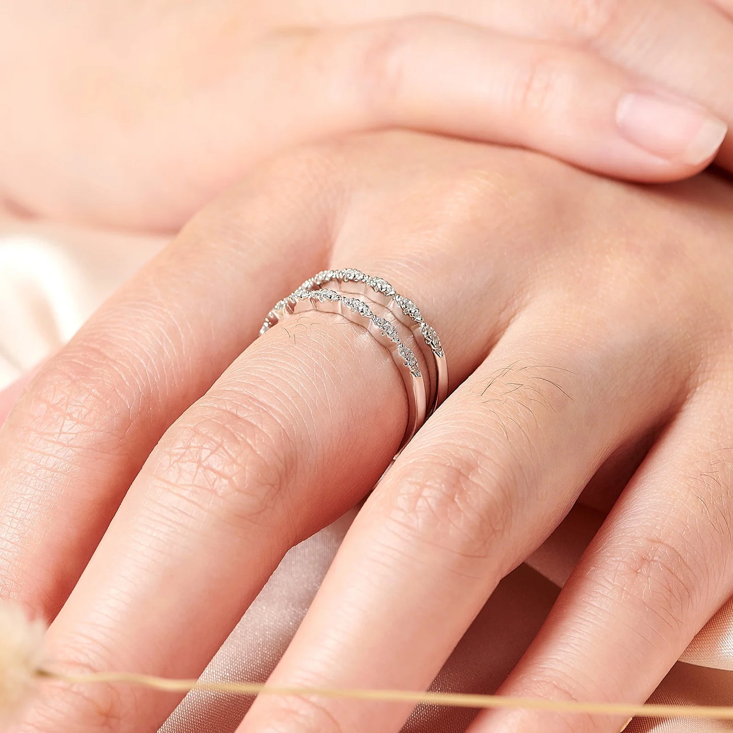 Round EVN Diamond Women's Wedding Ring Enhancer-Black Diamonds New York