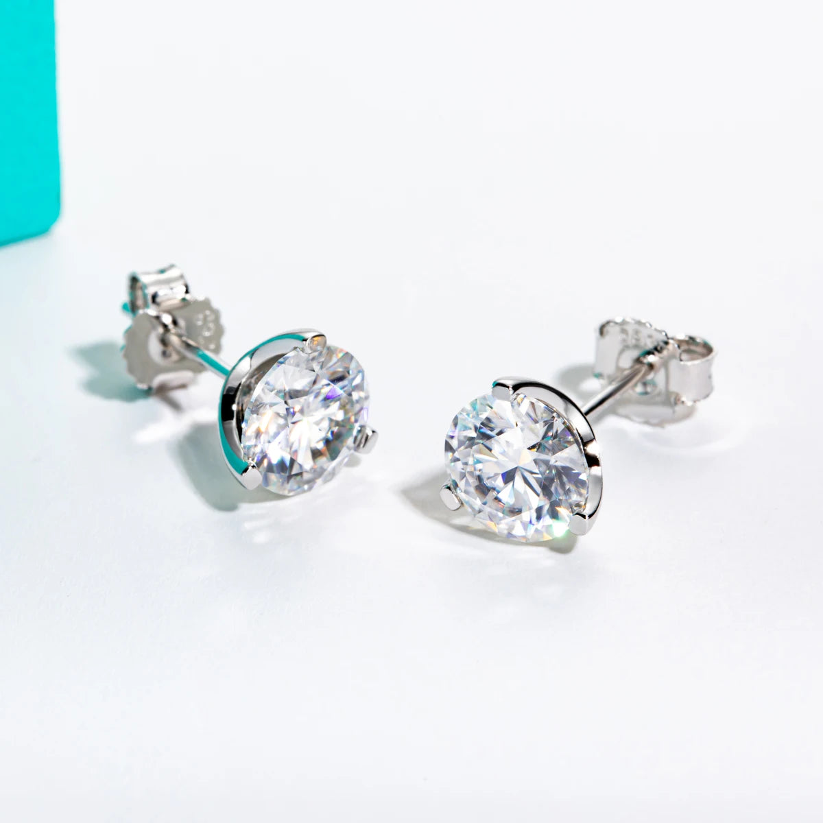 Classic 3.0 Cttw Diamond Stud Earrings-Black Diamonds New York