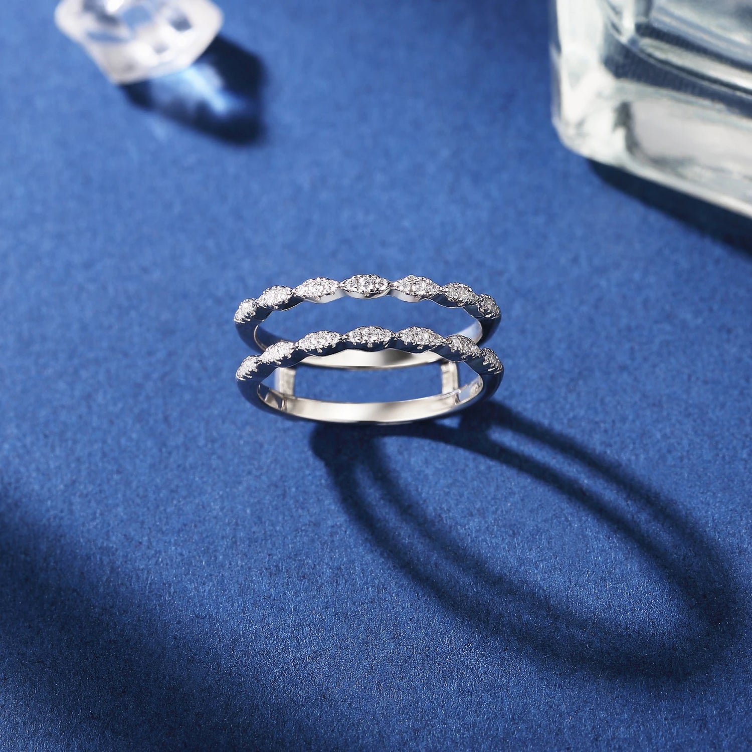 Round EVN Diamond Women's Wedding Ring Enhancer-Black Diamonds New York