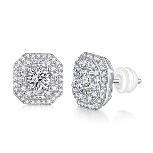 0.5 Ct Round Cut Diamond Stud Earrings-Black Diamonds New York