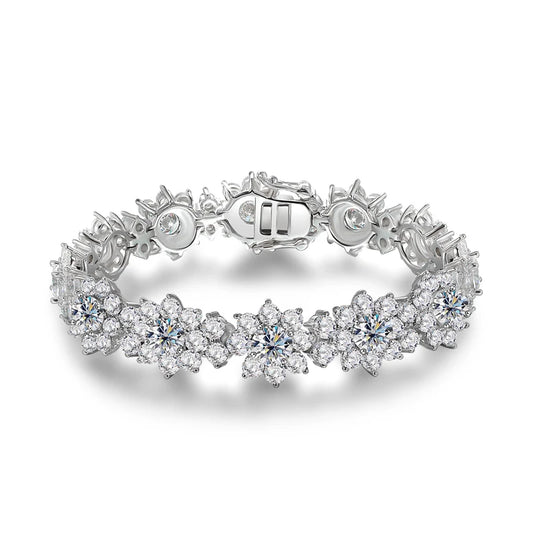 Sunflower Diamond Women's Bracelet-Black Diamonds New York