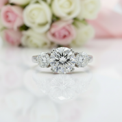 3.0 Ct Diamond Wedding Ring-Black Diamonds New York