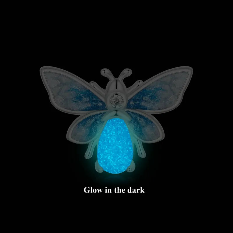 Luminous Insect Charm with EVN Diamond-Black Diamonds New York