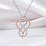 I Love You, To Infinity & Beyond Necklace-Black Diamonds New York