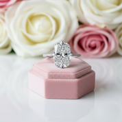 5ct Cushion Cut Diamond Engagement Ring-Black Diamonds New York