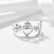 Promise Crown Princess Ring-Black Diamonds New York