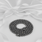 5mm Black Diamond Option Unisex Gothic Necklace-Black Diamonds New York