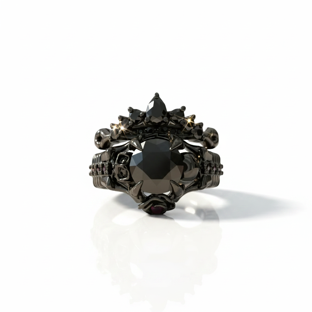 VIP Custom Ring- Together Forever Welded Together (Aftersale)-Black Diamonds New York