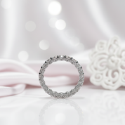 2.5 Ctw Round Diamond Wedding Band-Black Diamonds New York