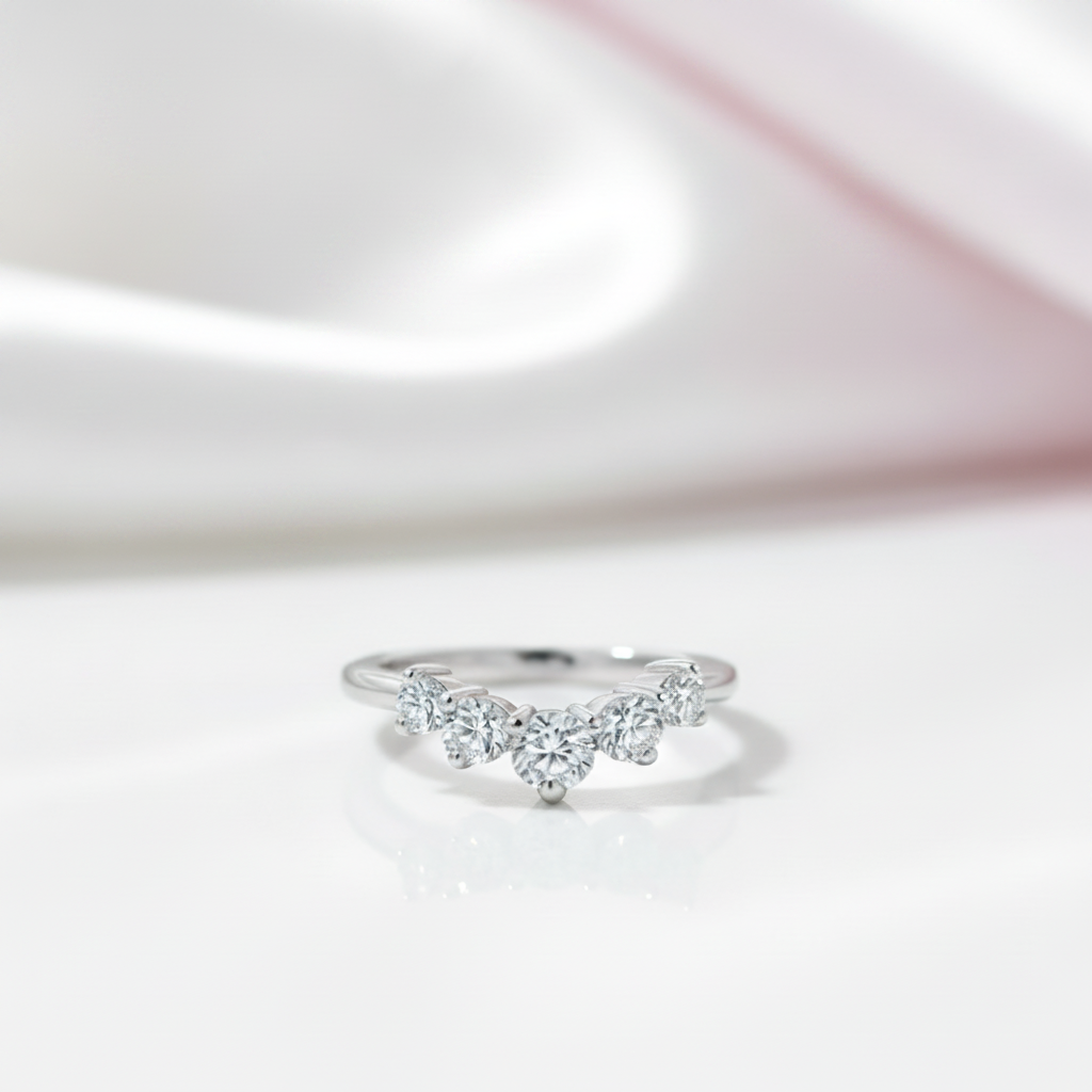 8.9 Ctw Round Diamond Option Engagement Ring Set-Black Diamonds New York