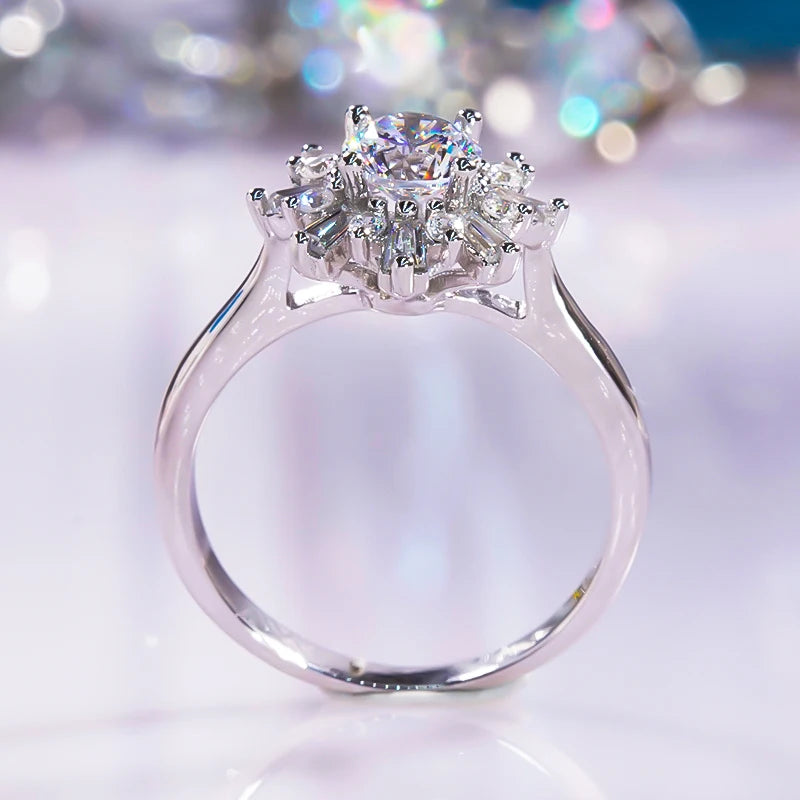 0.5 Ct D Color Diamond Engagement Ring-Black Diamonds New York