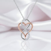 I Love You, To Infinity & Beyond Necklace-Black Diamonds New York
